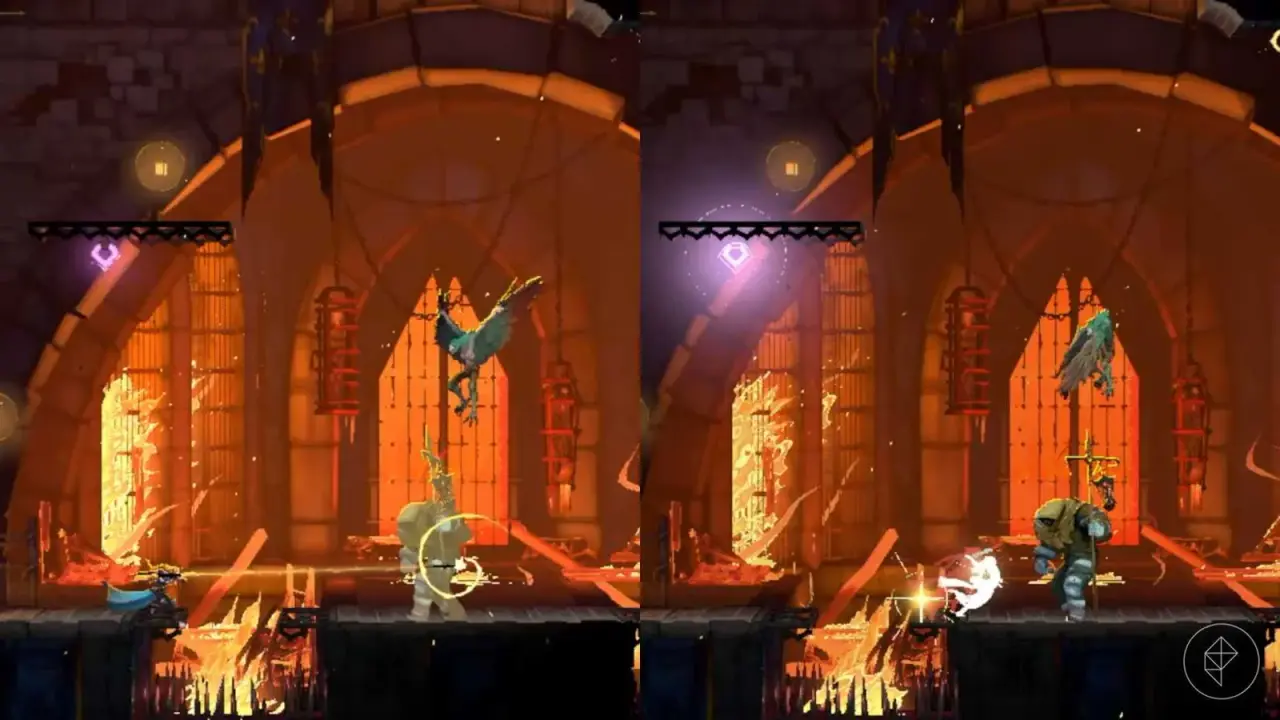 Rose performs the empowered grapple attack