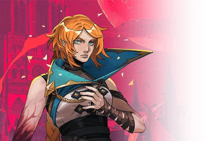 Rose Belmont with the red curse mark on her right arm